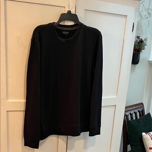 Velvet Women's Black Crewneck Sweatshirt